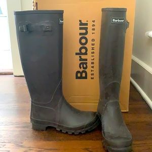 Barbour Wellington rain boots
